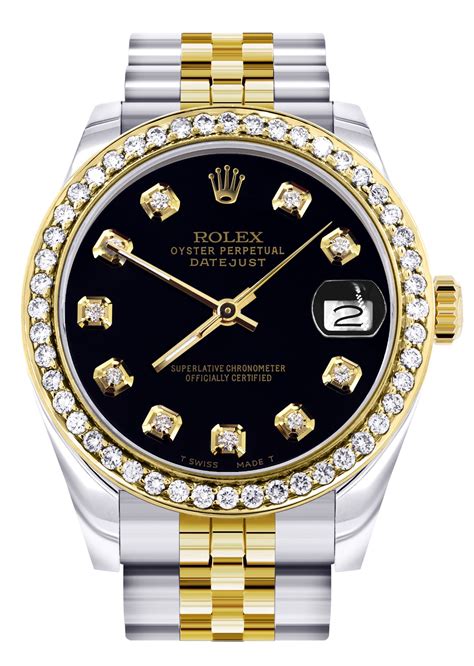 rolex diamond womens|rolex diamond bezel prices.